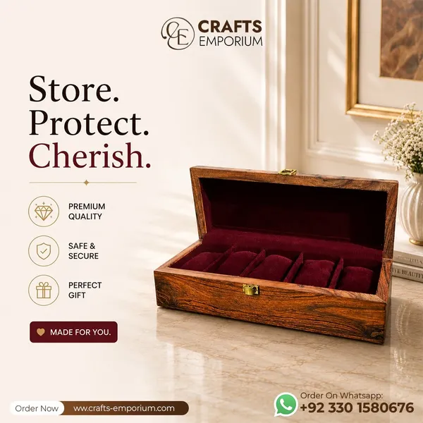 Why a Wooden Watch Organizer Makes a Thoughtful Gift